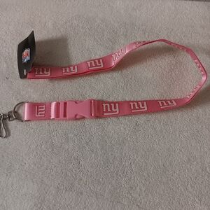NFL Pink Cell Phone Lanyard Accessory